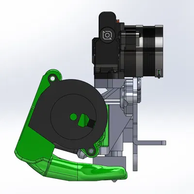 Ống Dẫn Quạt Tùy Chỉnh Đầu Máy Anycubic Kobra Go (Để Cộng Đồng Kiểm Tra)