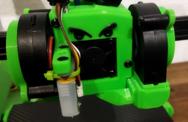 Phụ kiện Lỗ Thoát Khí Trước & Bên Dual Color Lerdge iX (Bản Mod Raidy) - Image 1