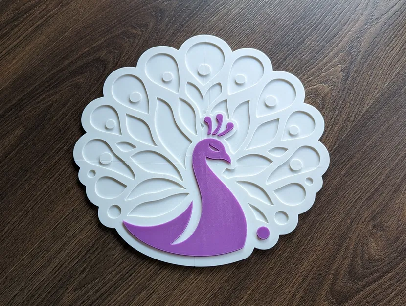 Logo Chim Công Tái Hiện Đầy Sắc Màu - Image 3