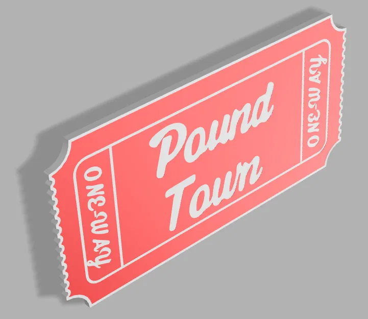 Vé Đến Thị Trấn "Pound Town" - Image 2