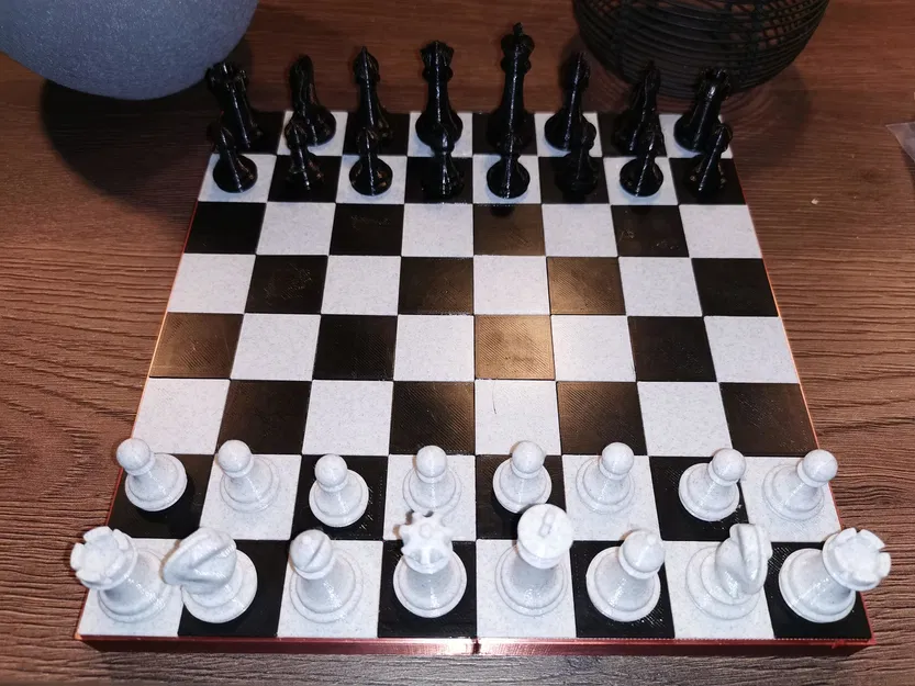 Bàn Cờ Vua Gấp Gọn Có Thể Tháo Rời - Image 1