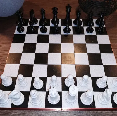 Bàn Cờ Vua Gấp Gọn Có Thể Tháo Rời