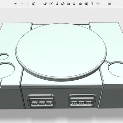 Vỏ Case Playstation Pi Tiny V5 Cho Raspberry Pi