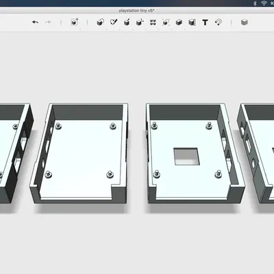 Playstation Tiny V6 - Vỏ Raspberry Pi độc đáo