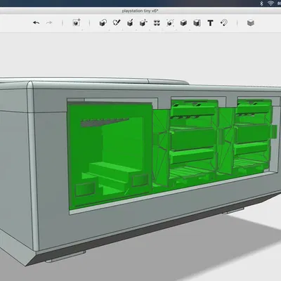 Playstation Tiny V6 - Vỏ Raspberry Pi độc đáo