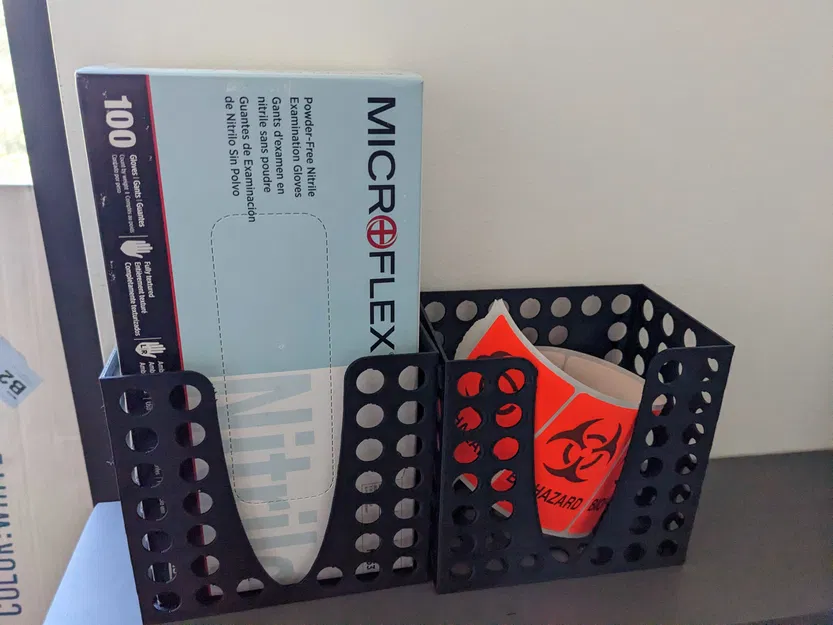 Giá đỡ Găng tay/Khăn giấy Kimwipe - Image 2