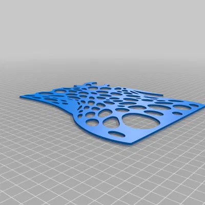 Trang trí tường Voronoi Hình người phụ nữ