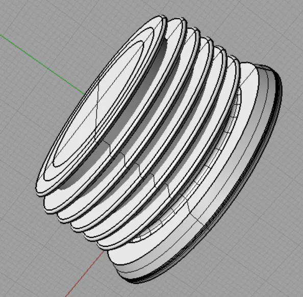 Nắp Chụp Ống Cột Giường Sắt - Image 1