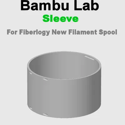 Ống lót cho Cuộn sợi mới Fiberlogy - Tương thích với Bộ chuyển đổi & Quấn sợi Bambu Lab