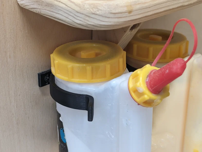 Giá đỡ tường kiểu kẹp GluBot (Glue-Bot) (kết nối/tháo nhanh) - Image 1
