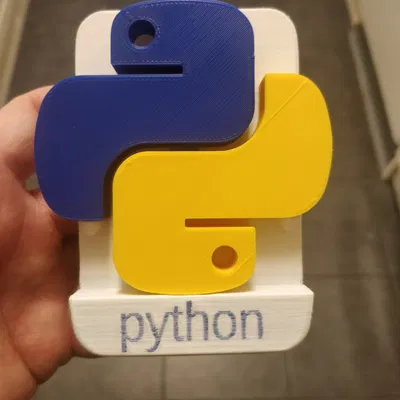 Chân đế logo Python