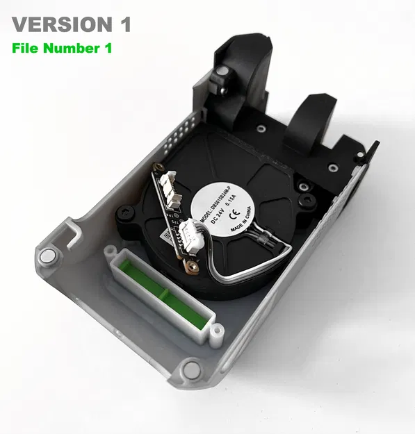 Ốp Quạt Bambu Lab - Thay Đổi Màu Logo - Dùng Cho Filament In Màu Toàn Diện - Image 2