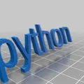 Chân đế logo Python - Thumbnail 5