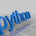 Chân đế logo Python - Thumbnail 11