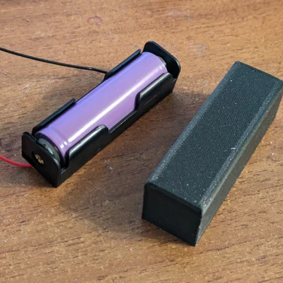 Nắp cho khay đựng 1 pin 18650