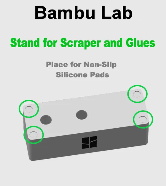 Bambu Lab - Đế Đựng Dao Cạo, Keo Thỏi & Keo Lỏng - Ba Phiên Bản - Image 5