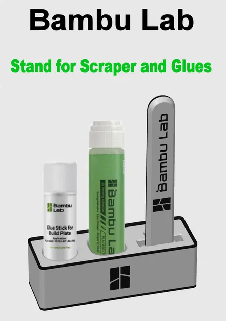 Bambu Lab - Đế Đựng Dao Cạo, Keo Thỏi & Keo Lỏng - Ba Phiên Bản - Image 10