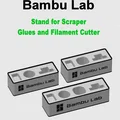 Bambu Lab - Đế Đựng Dao Cạo - Keo Dạng Thỏi & Lỏng - Dao Cắt Filament - 3 Phiên Bản - Thumbnail 1