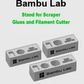 Bambu Lab - Đế Đựng Dao Cạo - Keo Dạng Thỏi & Lỏng - Dao Cắt Filament - 3 Phiên Bản - Thumbnail 2