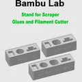 Bambu Lab - Đế Đựng Dao Cạo - Keo Dạng Thỏi & Lỏng - Dao Cắt Filament - 3 Phiên Bản - Thumbnail 3