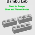 Bambu Lab - Đế Đựng Dao Cạo - Keo Dạng Thỏi & Lỏng - Dao Cắt Filament - 3 Phiên Bản - Thumbnail 4
