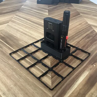 [Gridfinity 2x1] Hộp đựng Sạc ON-FW50 & Bút lau Lens