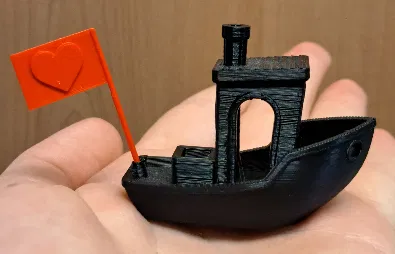 Cờ Benchy Trái Tim/Valentine - Image 1