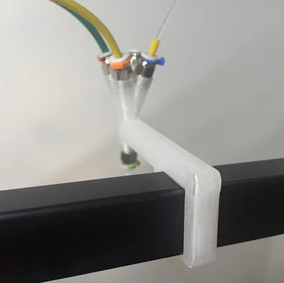 Bộ Dẫn Dây Filament Sau Cho Ankermake M5C Có Bộ Chia 4 Ra 1