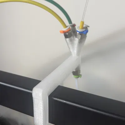 Bộ Dẫn Dây Filament Sau Cho Ankermake M5C Có Bộ Chia 4 Ra 1