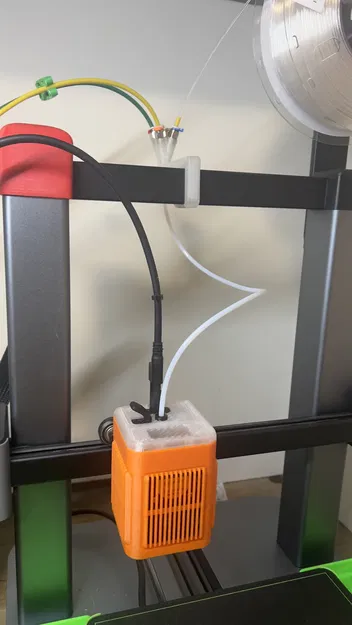 Bộ Dẫn Dây Filament Sau Cho Ankermake M5C Có Bộ Chia 4 Ra 1 - Image 6