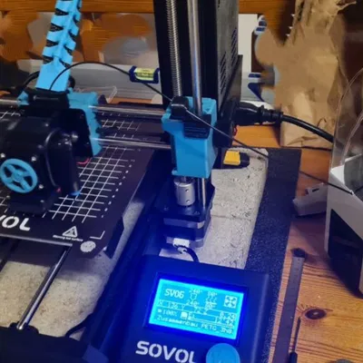 Dẫn dây sợi nhựa gắn trục Z Sovol SV06 cho hộp chống ẩm/giá đỡ cuộn dây