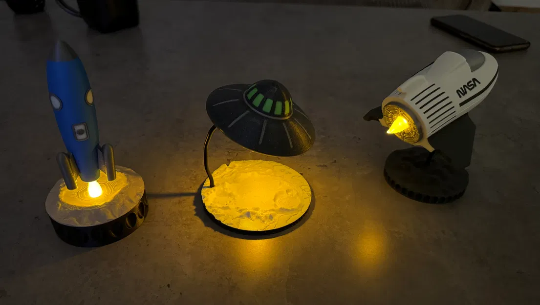 Tàu Con Thoi NASA - Swoosh! Bản Remix Đèn Trà Tea Light - Image 5