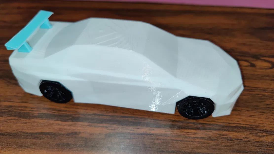 Remastered - Nissan GTR R34 Low Poly | Mâm Tùy Chỉnh - Image 2