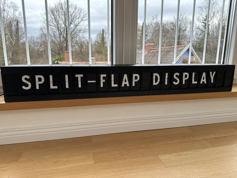 Màn Hình Split-Flap (21 Ký Tự) - Image 1