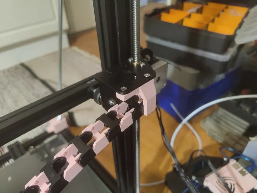 Giá đỡ Bondtech extruder trục X cho CR-10 S5, có xích kéo (remix) - Image 3