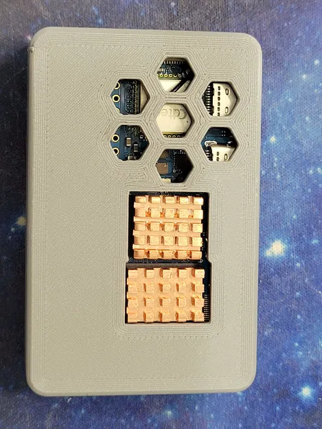 Vỏ Case Orange Pi Zero 2w Gắn Thanh Nhôm Extrusion - Image 1