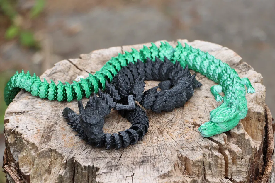 Rồng Dung Nham Khớp Nối - Articulated Lava Dragon - Image 6