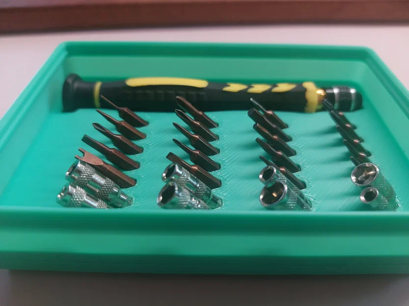 Kệ Đựng Tua Vít và Mũi Lục Giác 4mm Gridfinity - Image 4