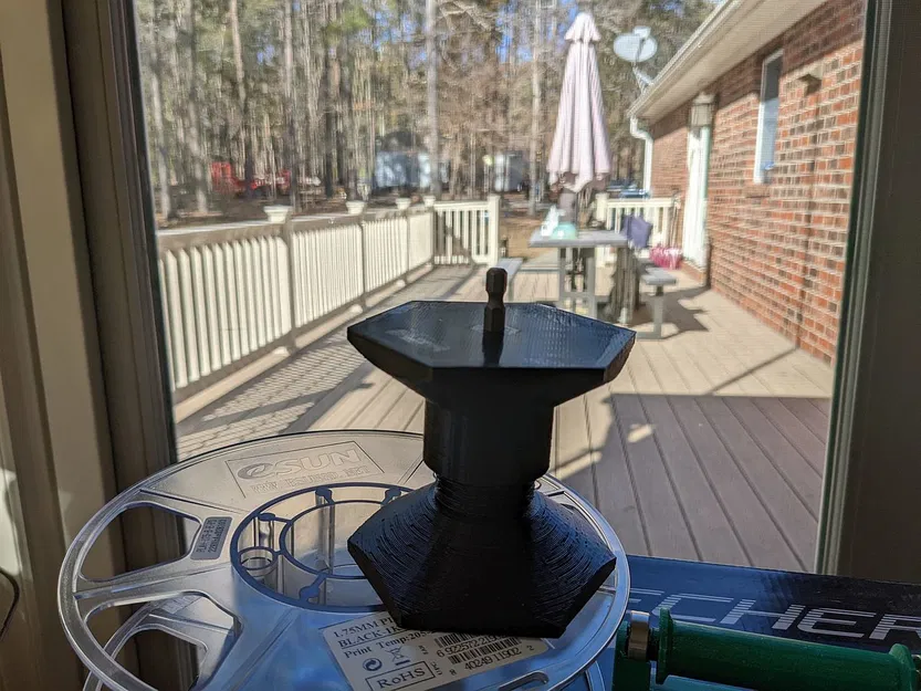 Giá đỡ cuộn dây filament bằng khoan - Cập nhật - Image 1