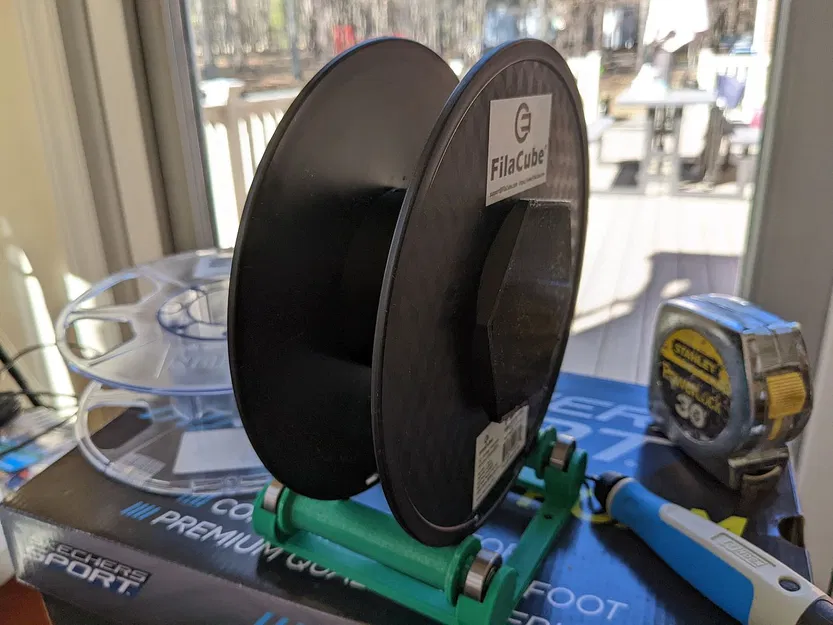 Giá đỡ cuộn dây filament bằng khoan - Cập nhật - Image 3