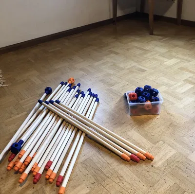 Bộ phụ kiện xây hang/pháo đài