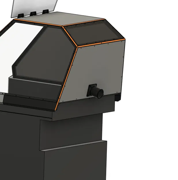 Tấm che mặt sau được chỉnh sửa để dẫn khí ra ngoài - Image 1