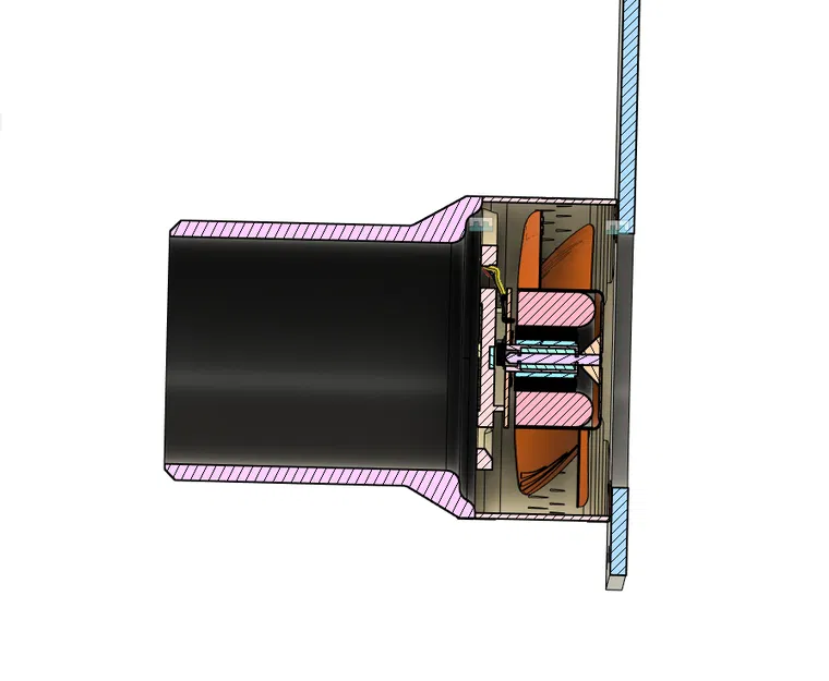 Tấm che mặt sau được chỉnh sửa để dẫn khí ra ngoài - Image 3