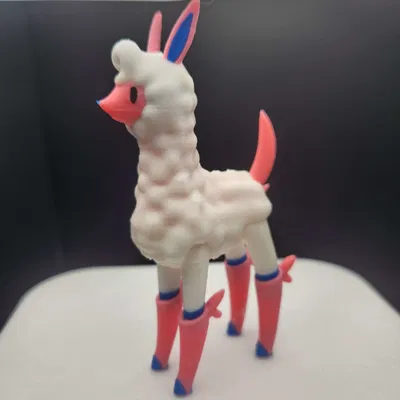 Melpaca Đa Sắc Từ Palworld