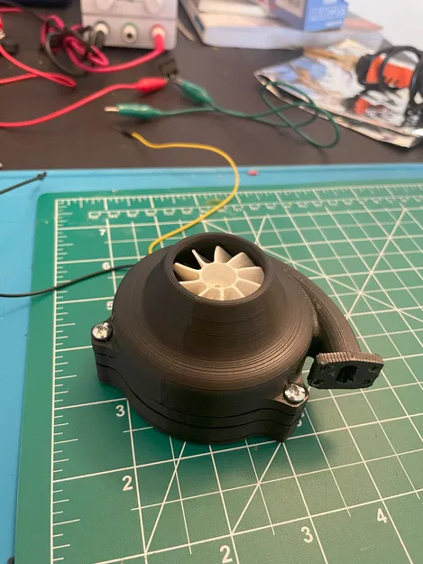 Cánh Quạt Tua Bin Phản Lực Động Cơ Vi mô 130 - Image 1