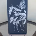 Mèo Con Dễ Thương Với Chú Bướm - Thumbnail 1