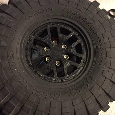 Bánh Xe Beadlock 1.9 Phong Cách GMC All Terrain Cho SCX10