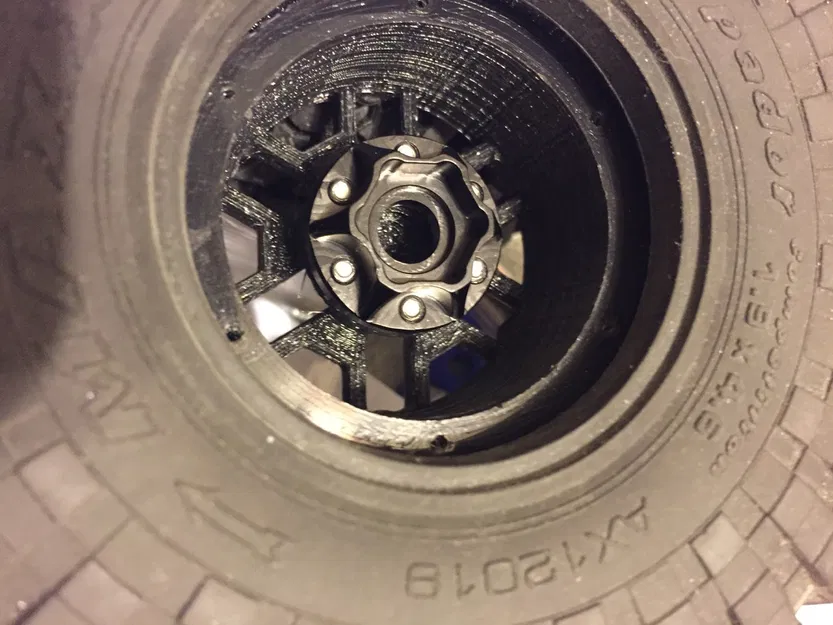 Bánh Xe Beadlock 1.9 Phong Cách GMC All Terrain Cho SCX10 - Image 5