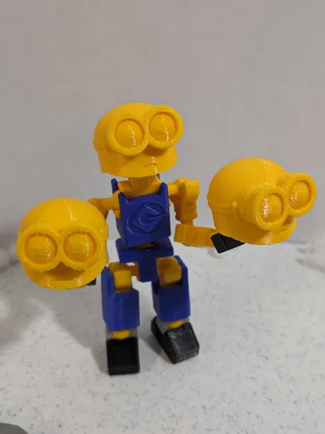 Minion Lucky 13 - Đầu và Ngực (13 bộ phận) - Image 2