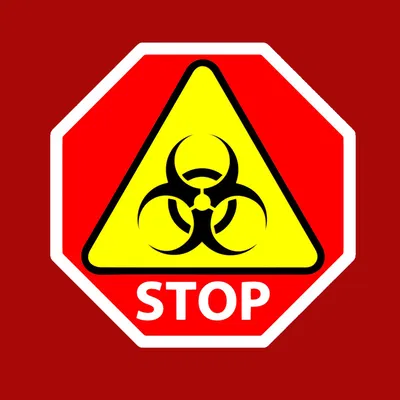 Biển báo DỪNG, BIOHAZARD